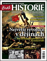 Obálka časopisu Živá historie