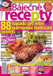 Obálka časopisu Báječné recepty