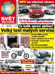 Obálka časopisu Svět motorů