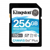 Paměťová karta Kingston SDXC 256GB Canvas Go! Plus v hodnotě 1 000 Kč