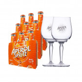 3x Aperol Spritz rts pack + 2 sklenice v hodnotě 750 Kč