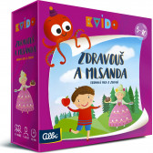 Vědomostní rodinná hra Zdravouš a Mlsanda