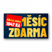 Blesk 2+1 měsíc zdarma