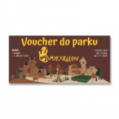 Voucher do parku Mirakulum pro jednoho dospělého a jedno dítě v hodnotě 840 Kč
