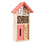 DEDRA dřevěný hmyzí hotel do zahrady, lososový v hodnotě 199 Kč