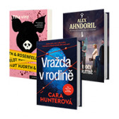 Balíček detektivních thrillerů v hodnotě 1 367 Kč