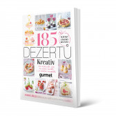 Kniha 185 dezertů v hodnotě 479 Kč