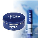 Nivea 100 let (Nivea creme 400 ml, Labello Classic)