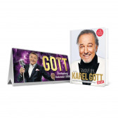 Kniha Takový byl Karel Gott rok poté a kalendář Karel Gott