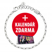 Elegantní náramek Morellato Drops a kalendář Karel Gott 2026