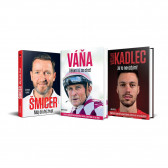 Balíček knih Vladimír Šmicer – Můj druhý život, Josef Váňa – Dělám si, co chci a Václav Kadlec – Já to nevzdám!