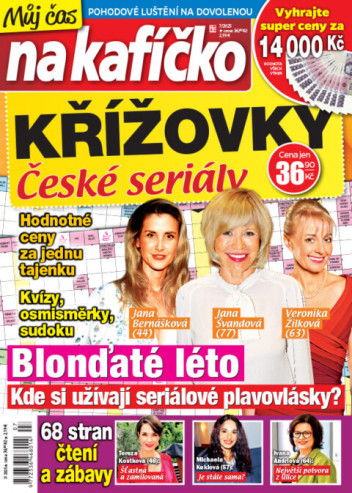 Křížovky Můj čas na kafíčko České seriály