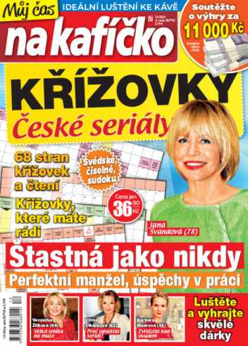Křížovky Můj čas na kafíčko České seriály