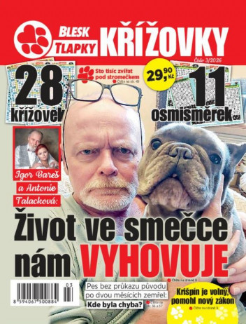 Blesk tlapky KŘÍŽOVKY