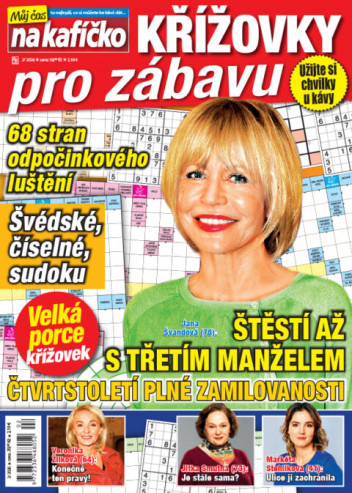 Křížovky pro zábavu Můj čas na kafíčko