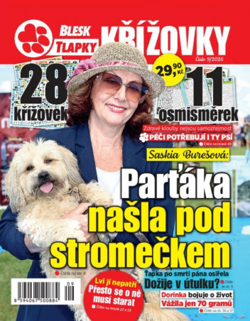 Blesk tlapky KŘÍŽOVKY