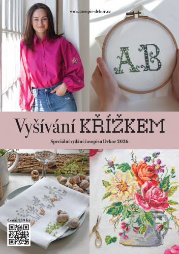 DEKOR SPECIÁL 2026 Vyšívání KŘÍŽKEM