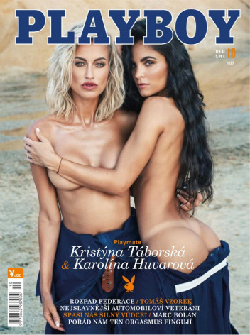 Playboy 10/2022 - Kristýna Táborská a Karolína Huvarová