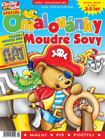 Omalovánky moudré sovy