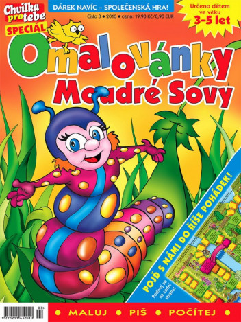 Omalovánky moudré sovy