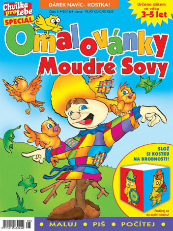 Omalovánky moudré sovy