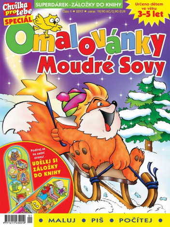 Omalovánky moudré sovy