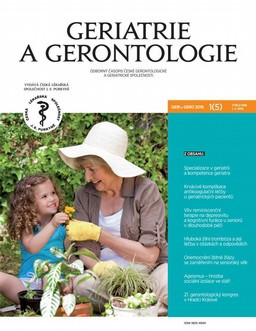 Geriatrie a Gerontologie