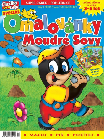 Omalovánky moudré sovy