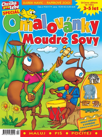 Omalovánky moudré sovy