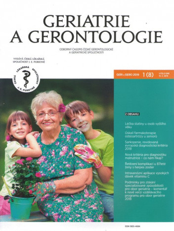 Geriatrie a Gerontologie