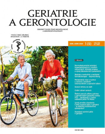 Geriatrie a Gerontologie