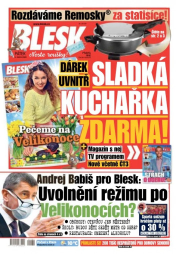 Páteční Blesk s TV magazínem