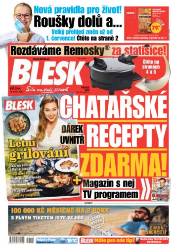 Páteční Blesk s TV magazínem