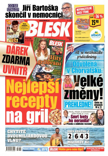 Páteční Blesk s TV magazínem