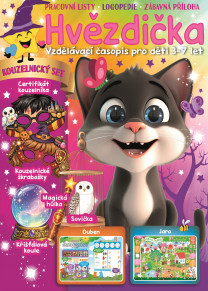 Hvězdička č. 4/2026 s kouzelnickým setem