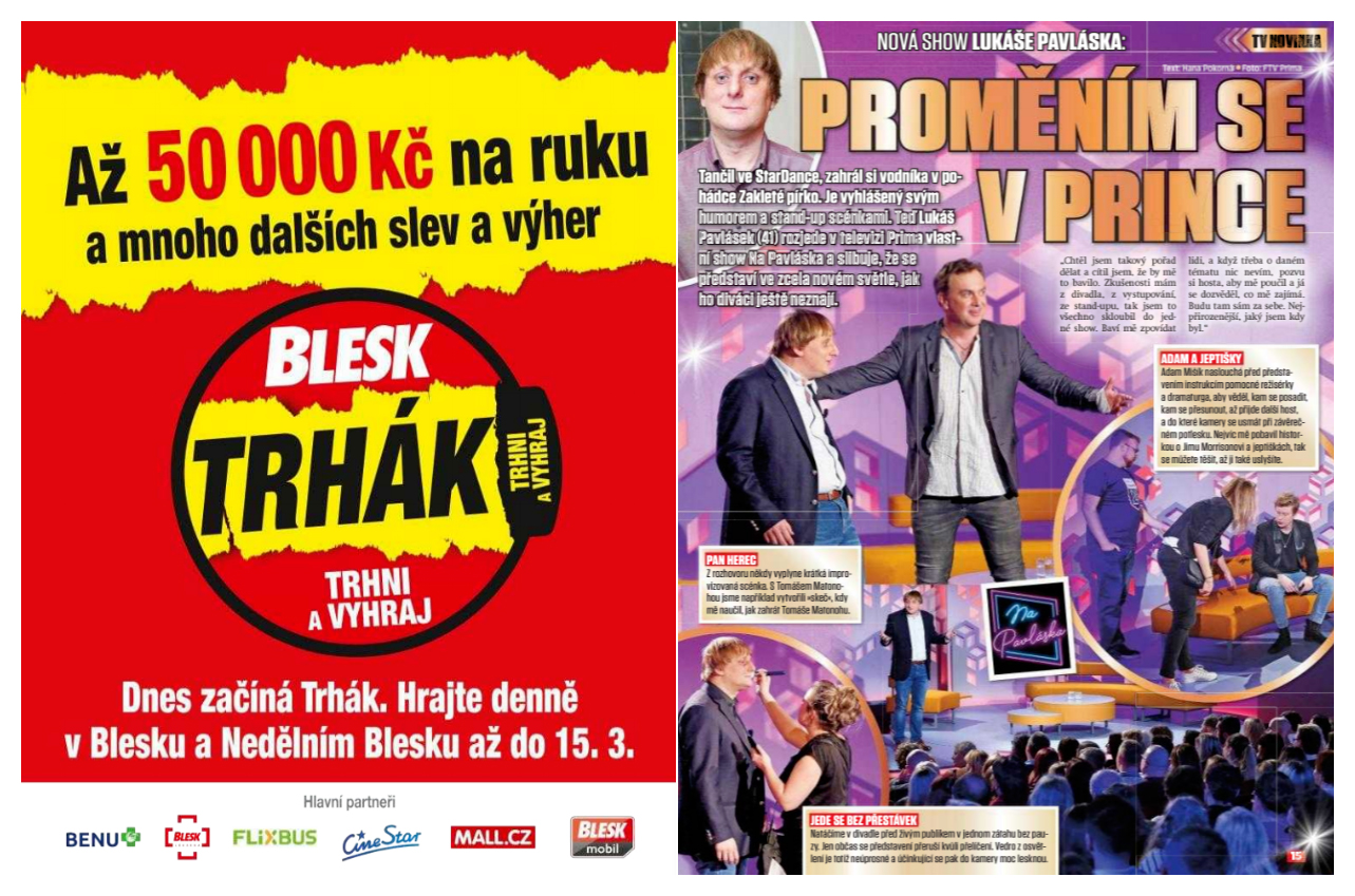 Blesk předplatné - Noviny - Magaziny.cz