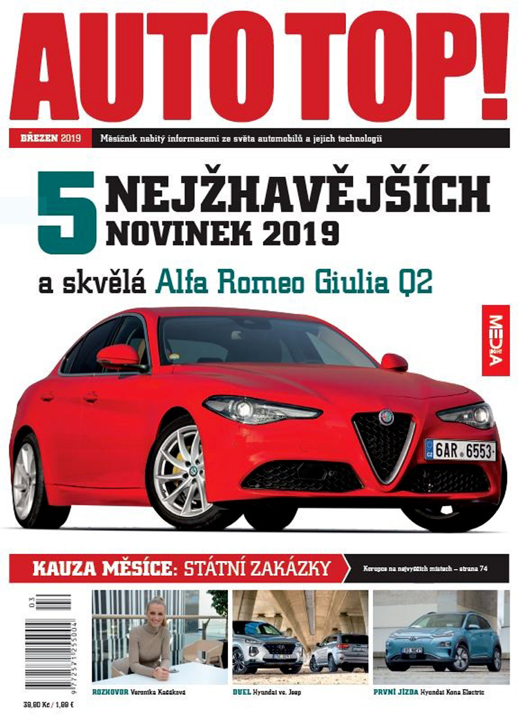 Novinka časopis AUTO TOP! - Předplatné časopisů - Magaziny.cz
